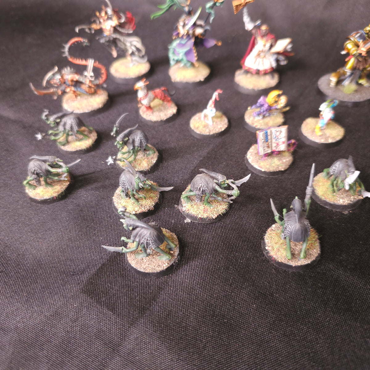 Warhammer Quest - Silver Tower - Painted Miniatures and Incomplete Game Components