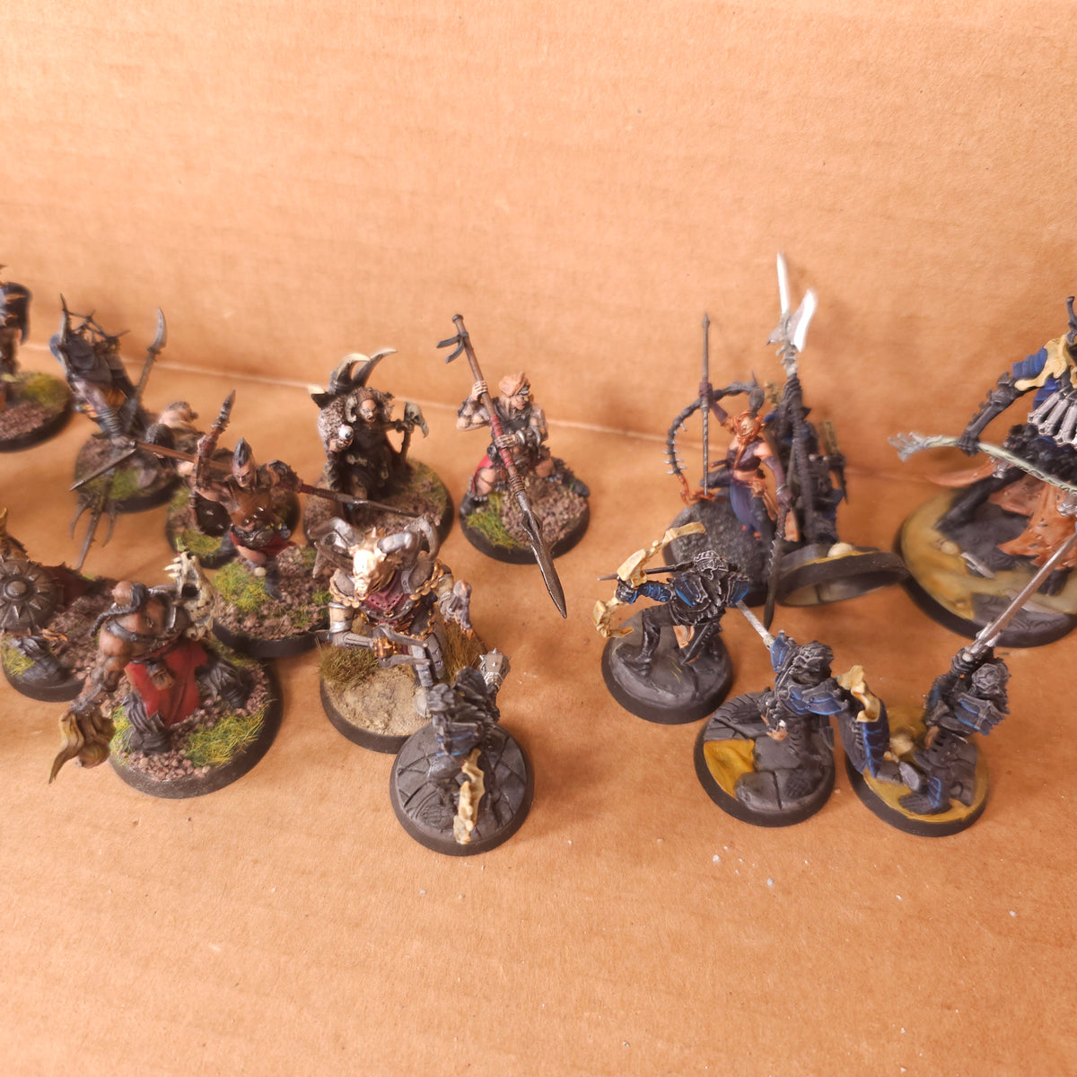 Warcry and Warhammer Underworlds - Mixed Painted Warbands and Characters