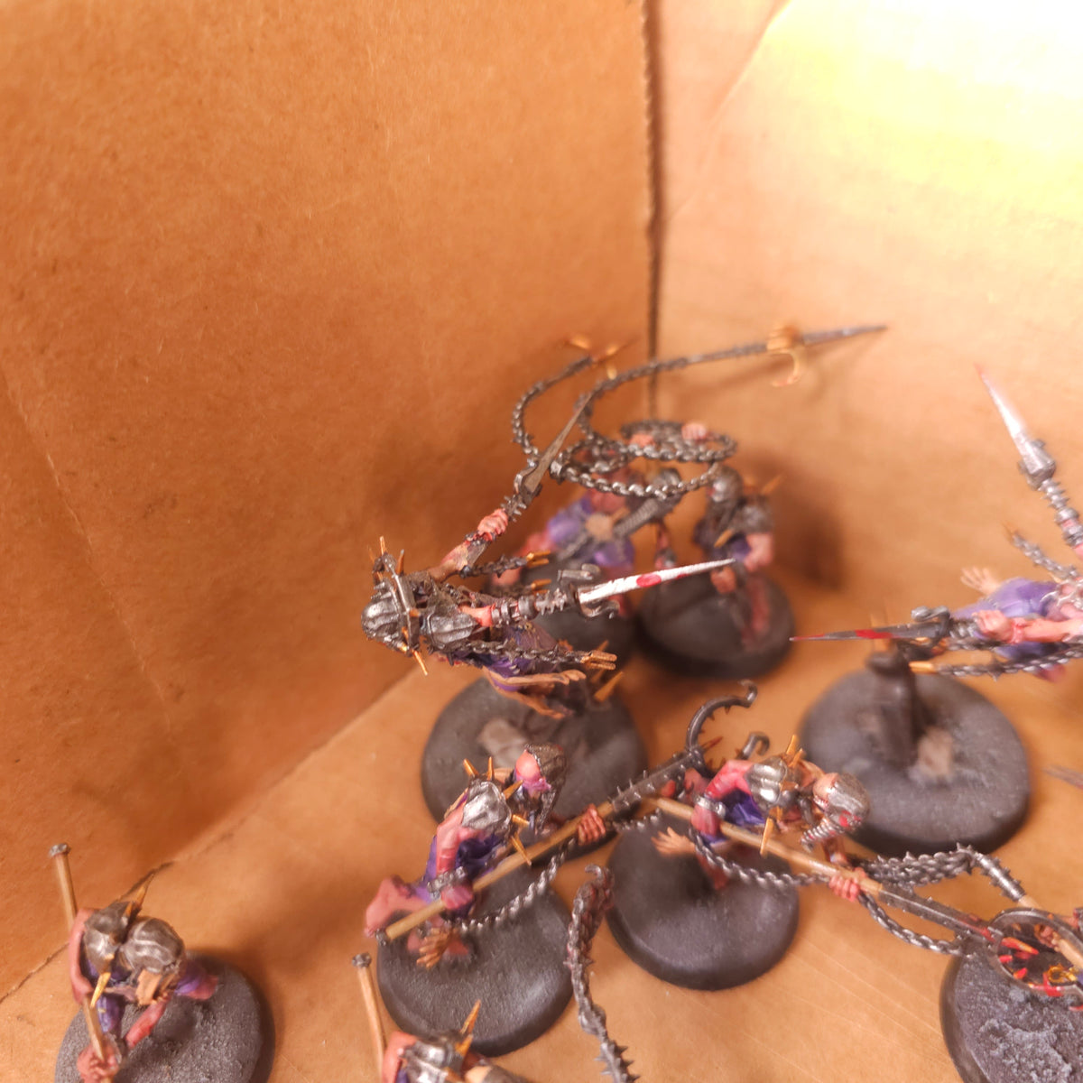 Warcry - The Unmade - Painted Warband Collection with Weapon Damage