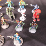 Judge Dredd - Judges and Mega-City One Denizens - Painted Collection and Game Components