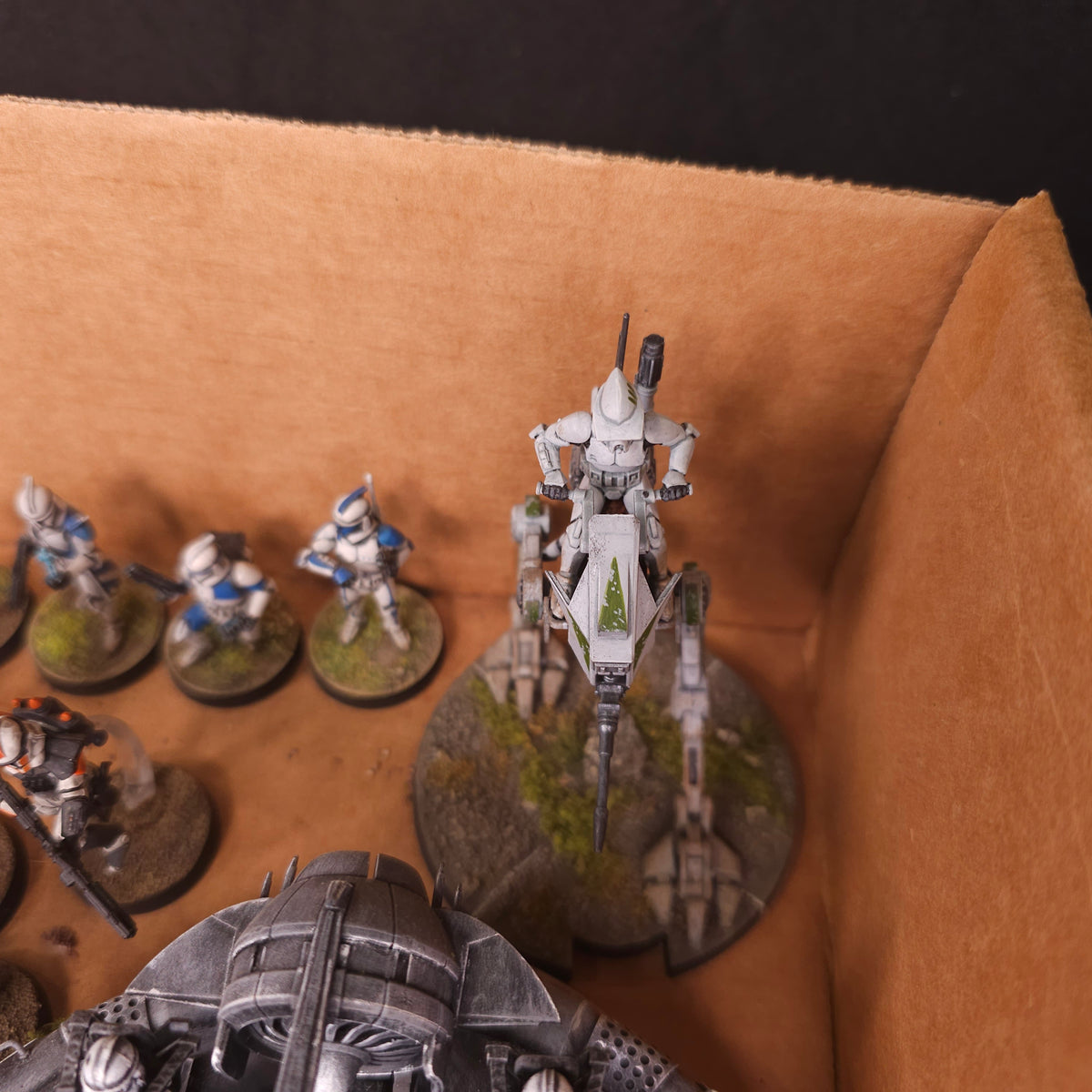 Star Wars: Legion - Galactic Republic - Painted Infantry, Heroes and Support Vehicles