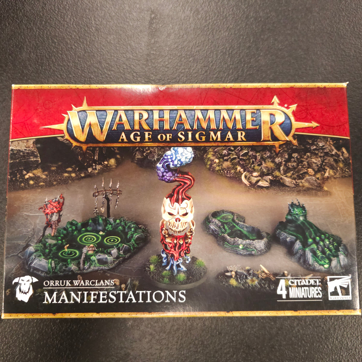 Actual box of Manifestations — lot 002