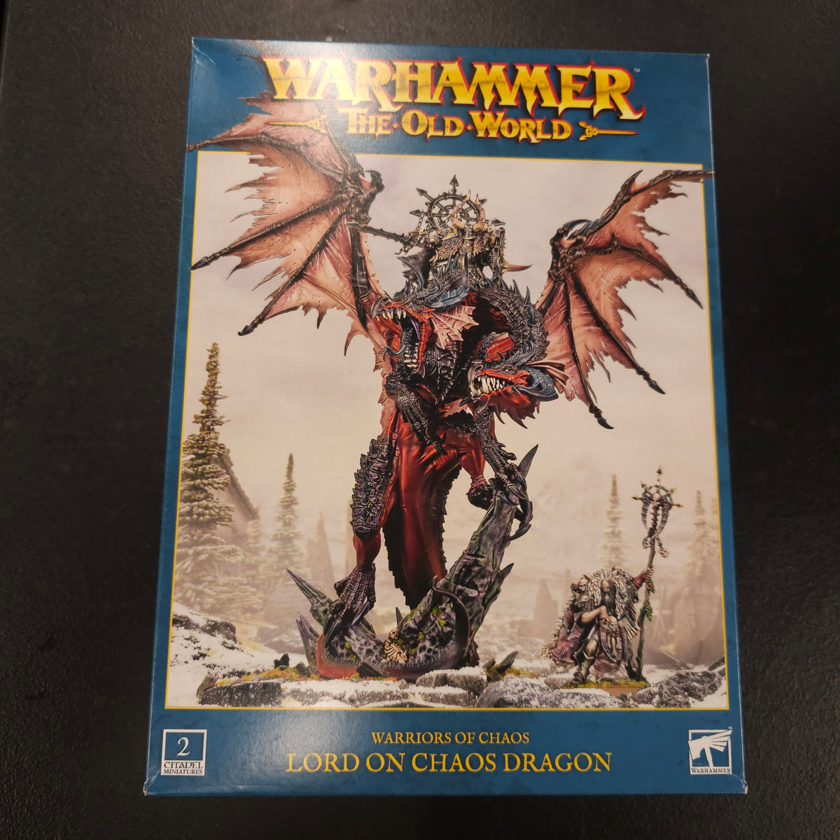 Actual box of Lord on Chaos Dragon — lot 025