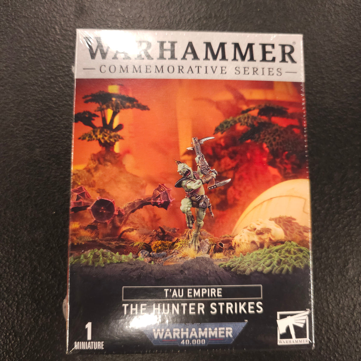 Actual box of The Hunter Strikes — lot 028