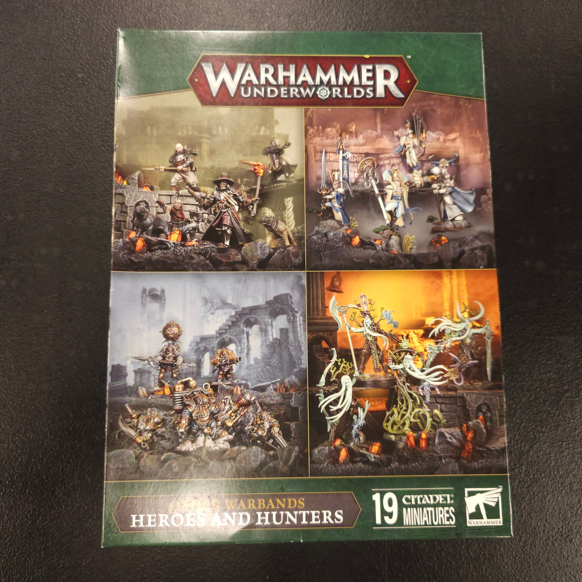 Actual Heroes and Hunters box front