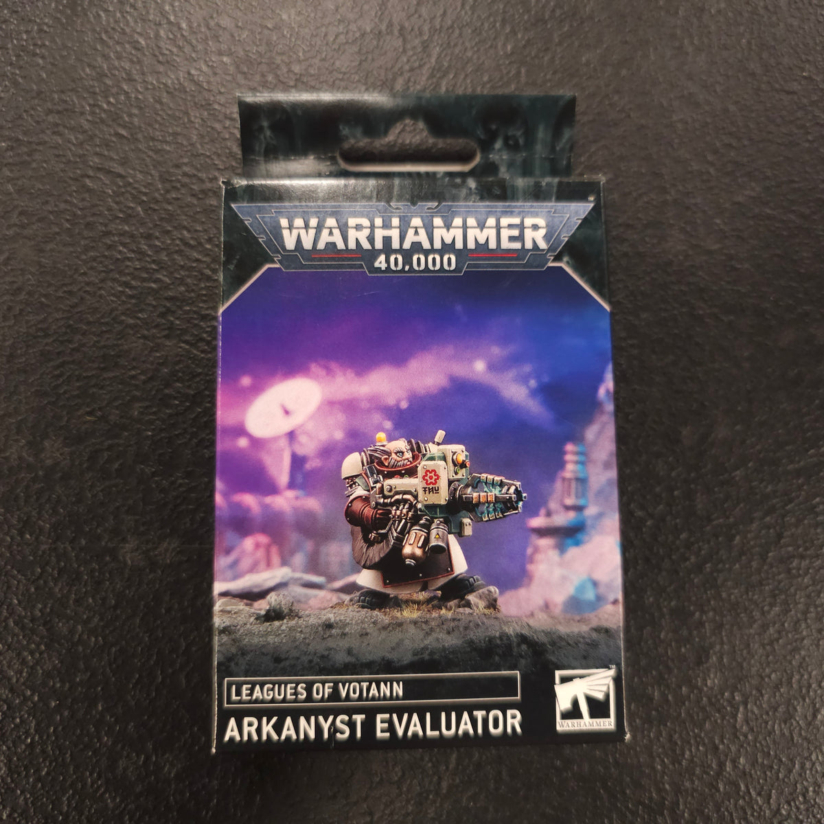 Actual Arkanyst Evaluator box front