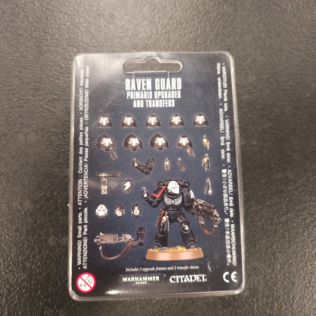 Actual Primaris Upgrades and Transfers blister front