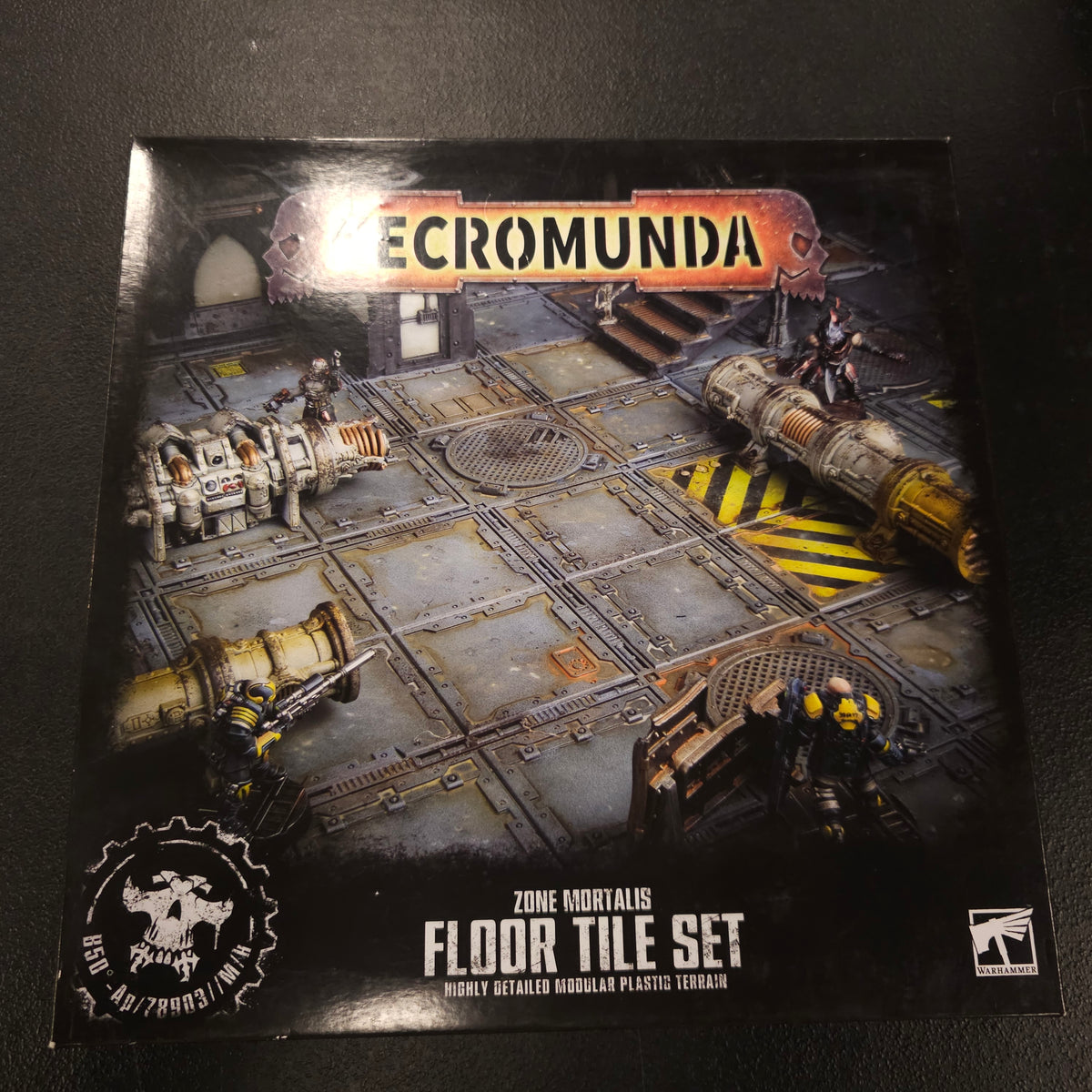 Zone Mortalis Floor Tile Set - actual retail packaging, front view
