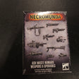 Ash Waste Nomads Weapons & Upgrades - actual retail packaging, front view