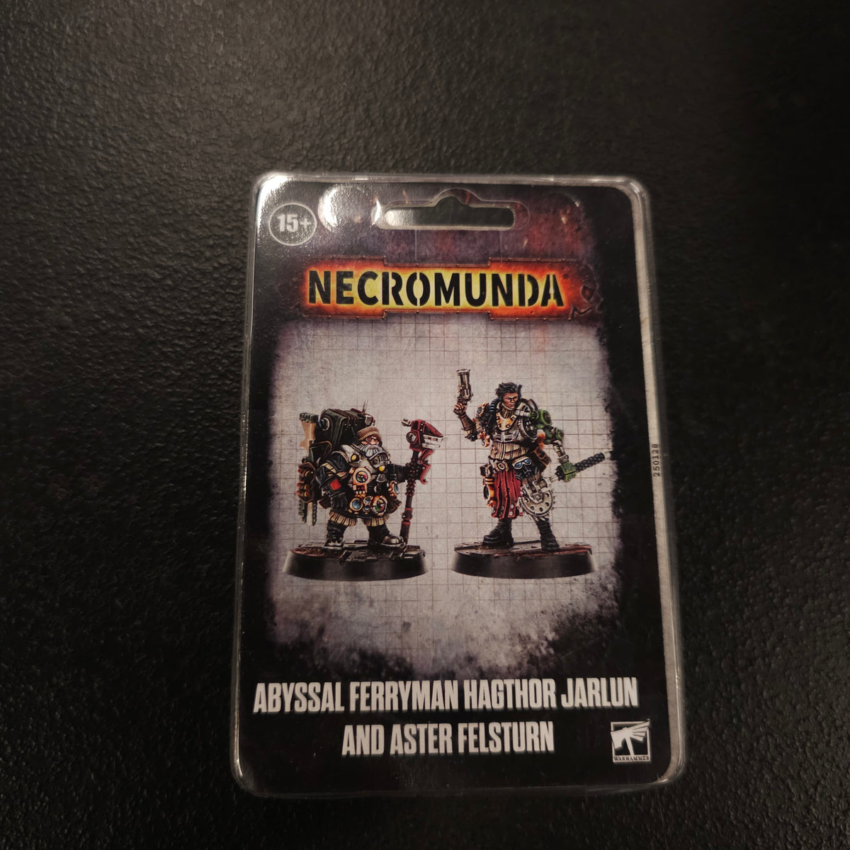 Abyssal Ferryman Hagthor Jarlun and Aster Felsturn - actual retail packaging, front view