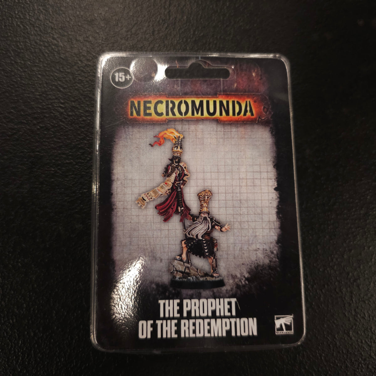 The Prophet of the Redemption - actual retail packaging, front view