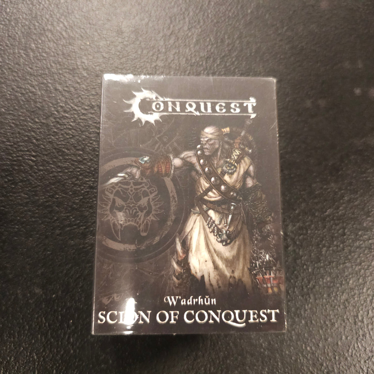 Scion of Conquest - actual retail packaging, front view