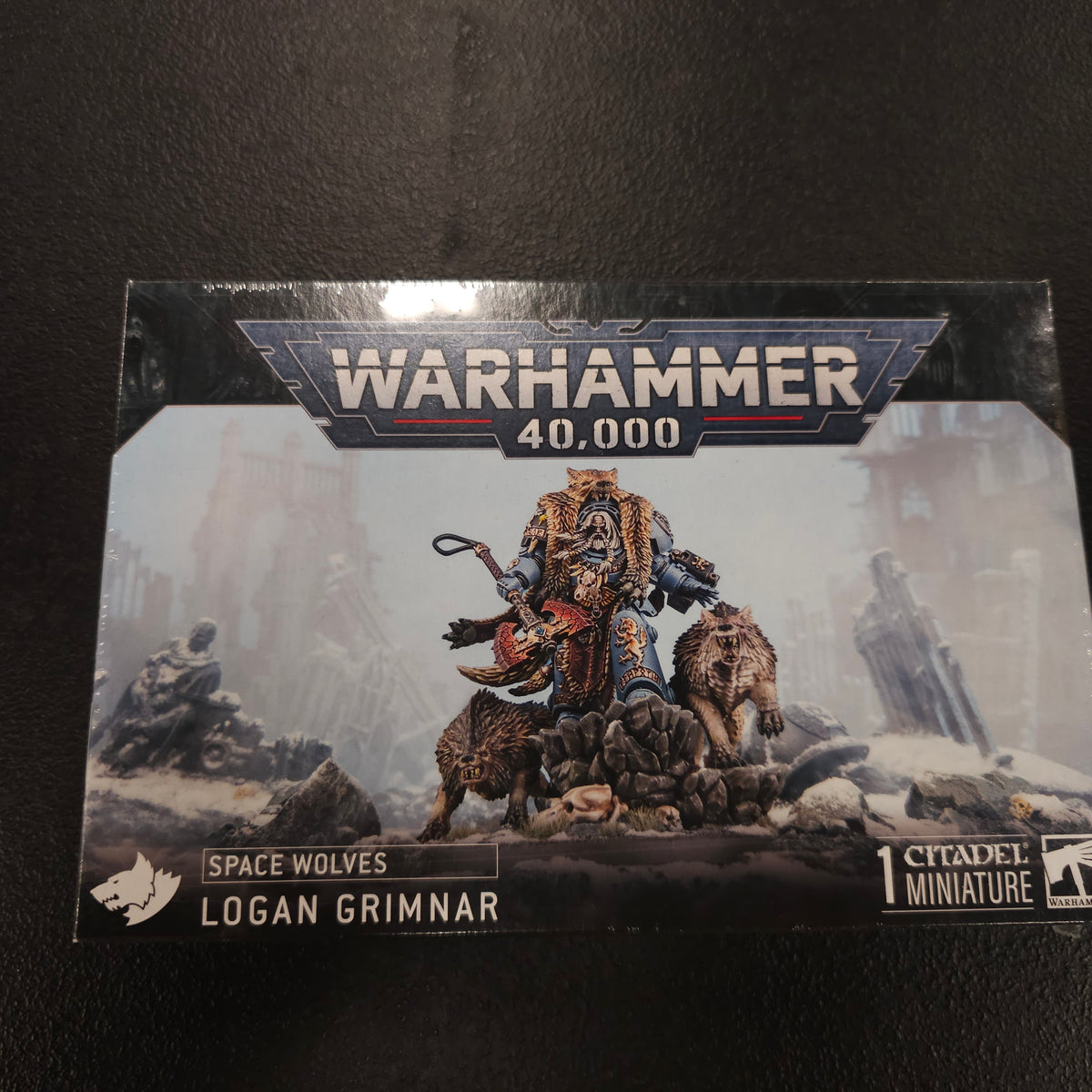 Logan Grimnar - actual retail packaging, front view