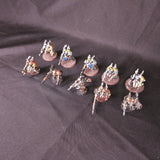 Painted OOP Metal Raptor Collection - full lot