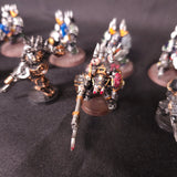 Painted OOP Metal Raptor Collection - detail view 2
