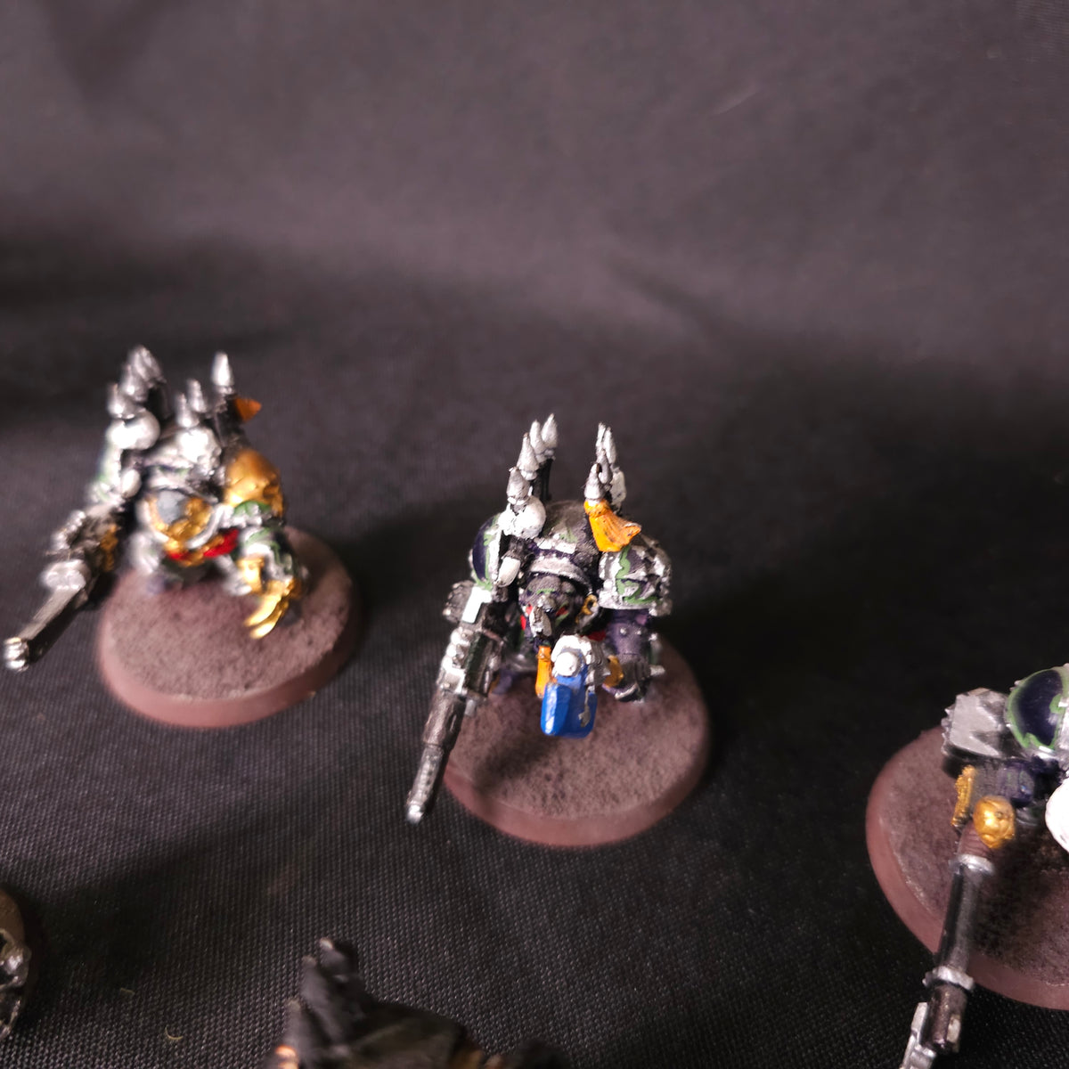 Painted OOP Metal Raptor Collection - detail view 4