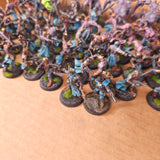 Painted Mutated Infantry and Possessed Warband - detail view 2