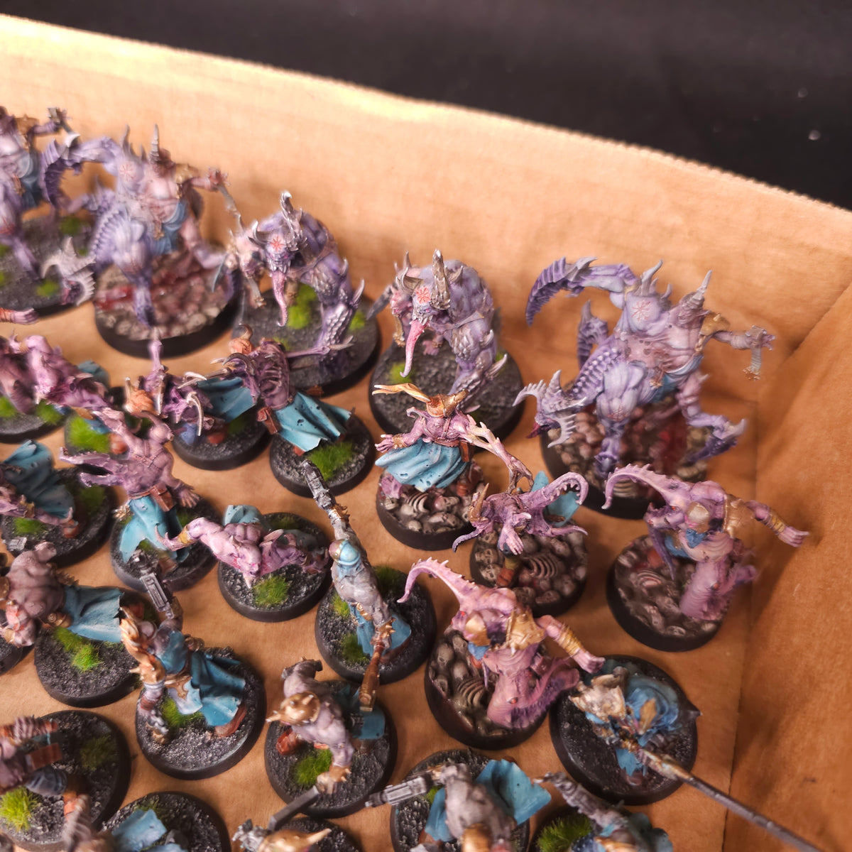 Painted Mutated Infantry and Possessed Warband - detail view 5