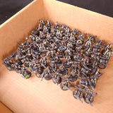 Painted Black-and-Gold Infantry Army - full lot