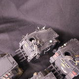 Painted Black-and-Gold Rhino Transport Group - detail view 5