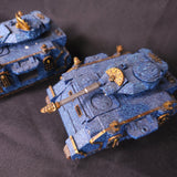 Blue Predator Tanks - Missing Sponsons — detail view 1