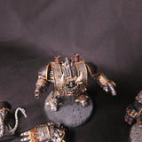 Black and Gold Helbrutes and Warpsmith — detail view 3