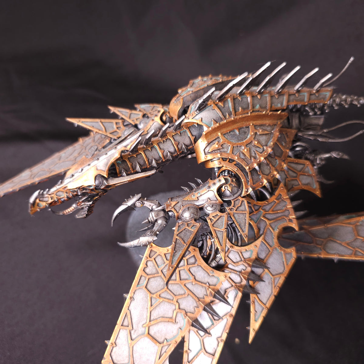 Two Painted Heldrakes — detail view 2