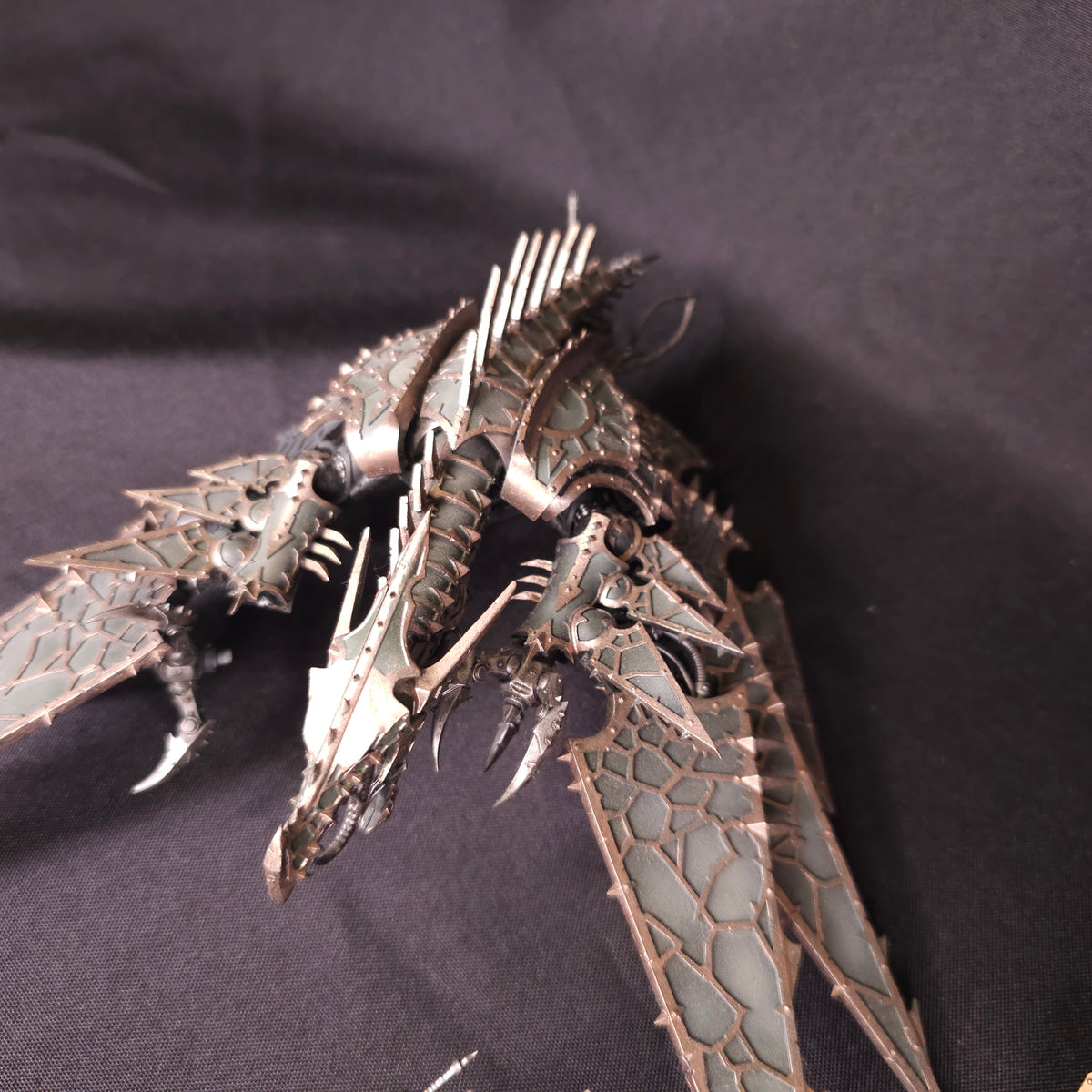 Three Painted Heldrakes — detail view 3