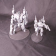 Unpainted Riptide and Ghostkeel — complete lot overview