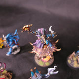 Painted Sorcerers and Daemonic Characters - detail 1
