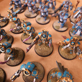 Painted Scarab Occult Terminators - detail 1