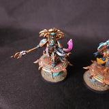 High-Quality Painted Sorcerers and Ahriman - detail 9