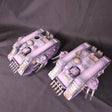 Painted Purple Land Raider Pair - full lot