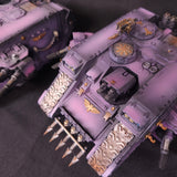 Painted Purple Land Raider Pair - detail 1