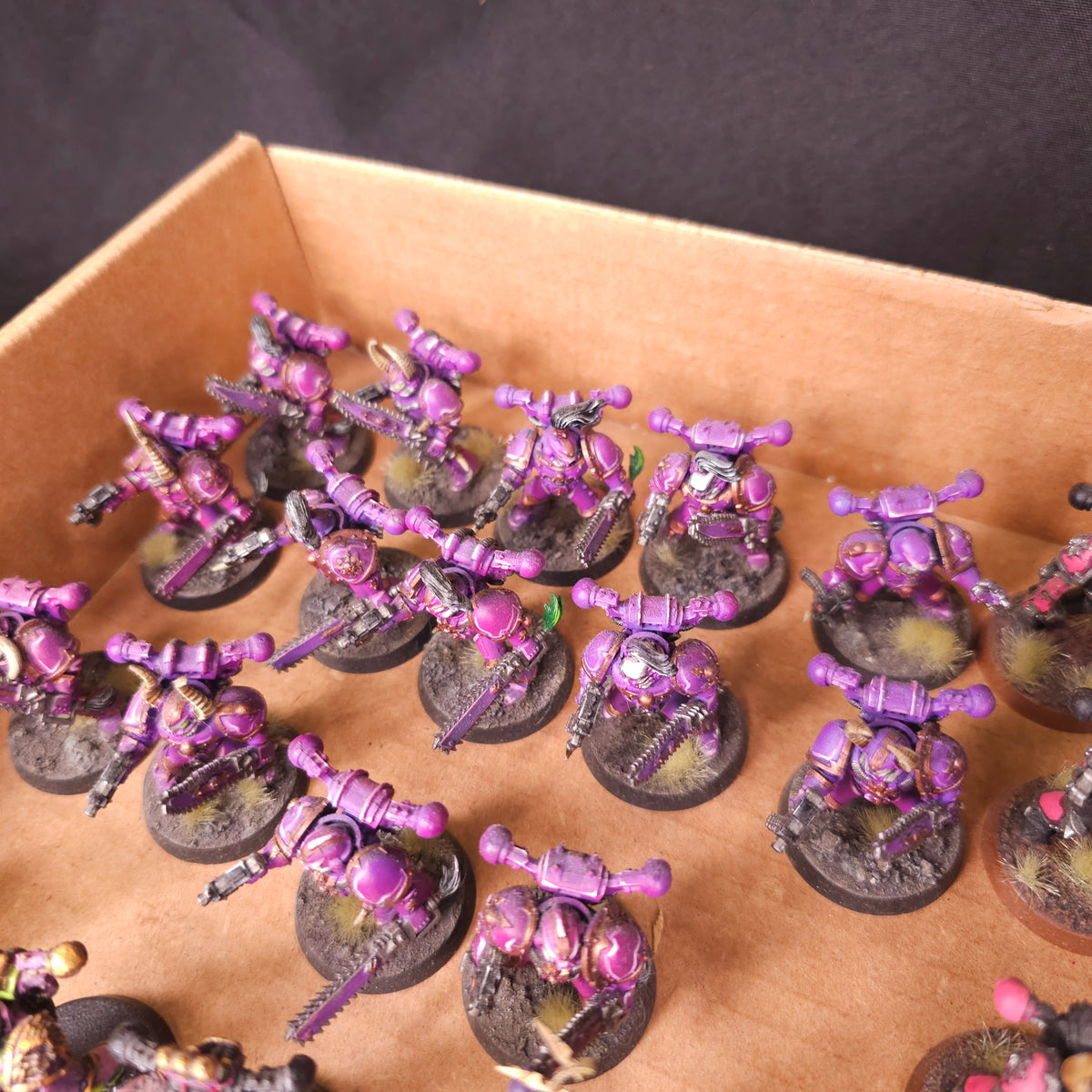 Painted Mixed Marine Infantry Force - detail 4