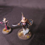 Painted Slaanesh Characters and Mounted Champion - detail 1