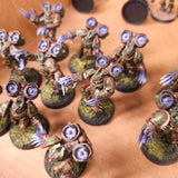 Painted Nurgle-Themed Raptors and Warp Talons - detail 1