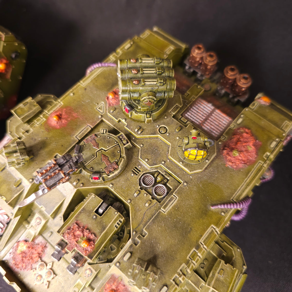 Land Raiders - Green and Purple - photograph 3, alternate view or detail