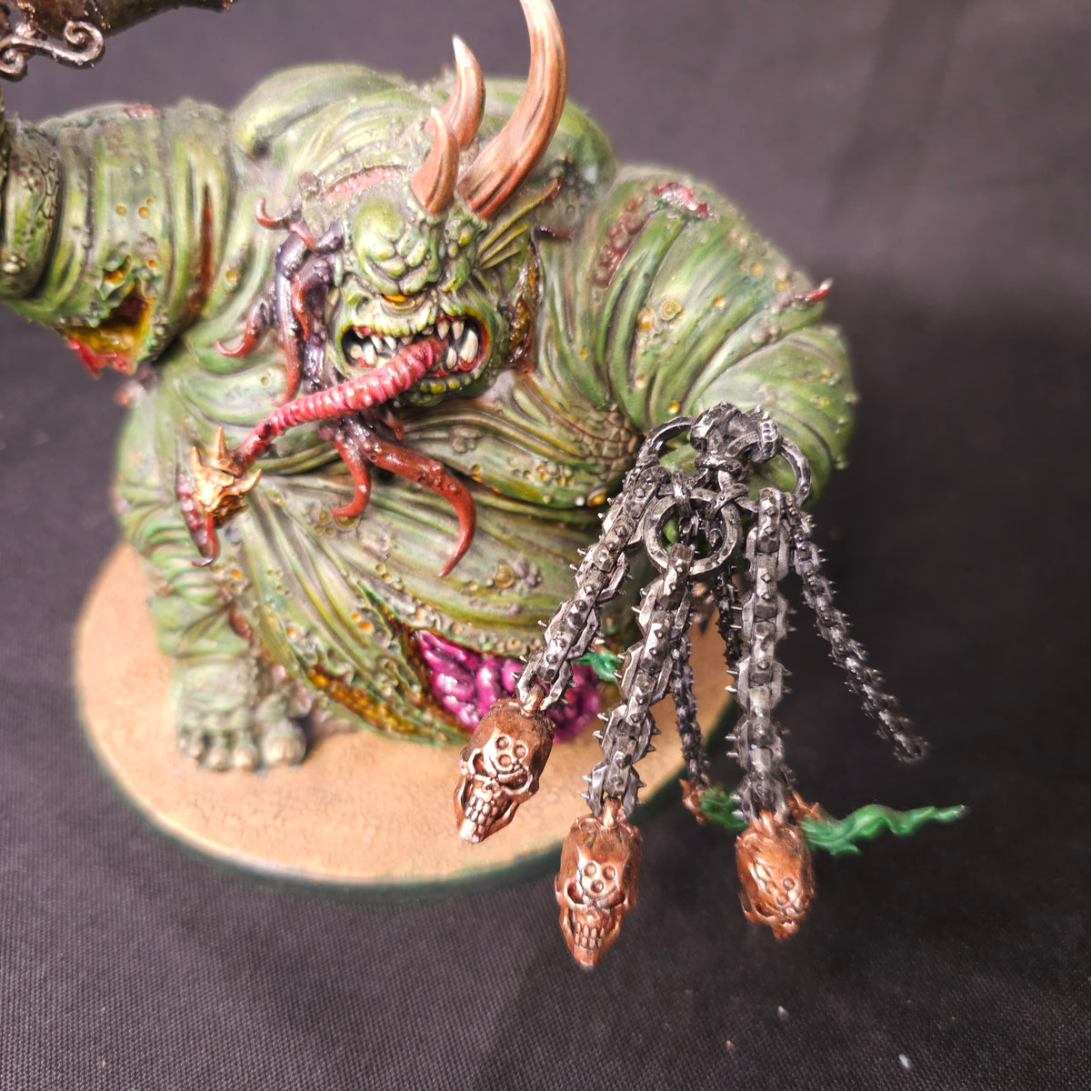 Great Unclean One - Plastic Bell and Flail - photograph 3, alternate view or detail