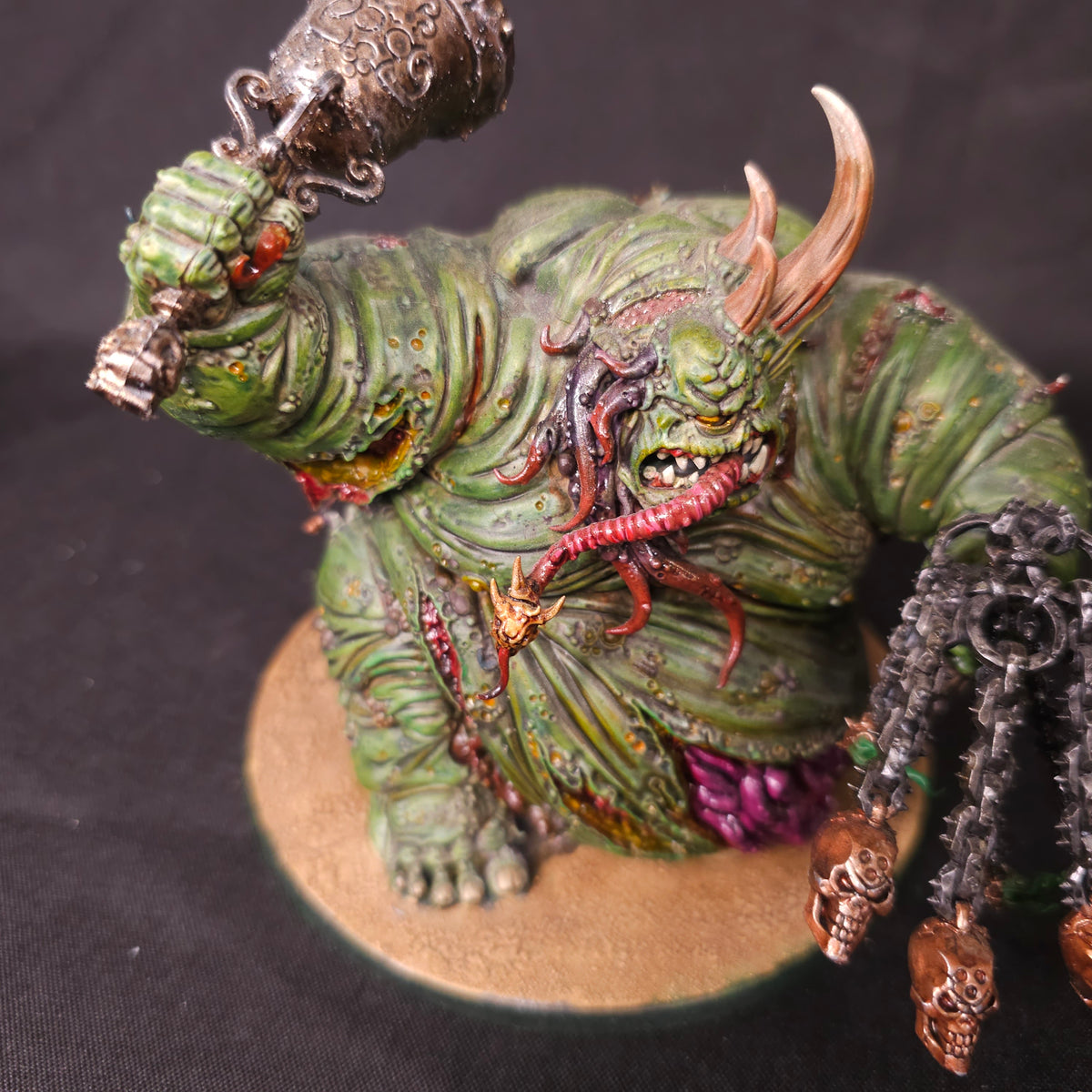 Great Unclean One - Plastic Bell and Flail - photograph 4, alternate view or detail