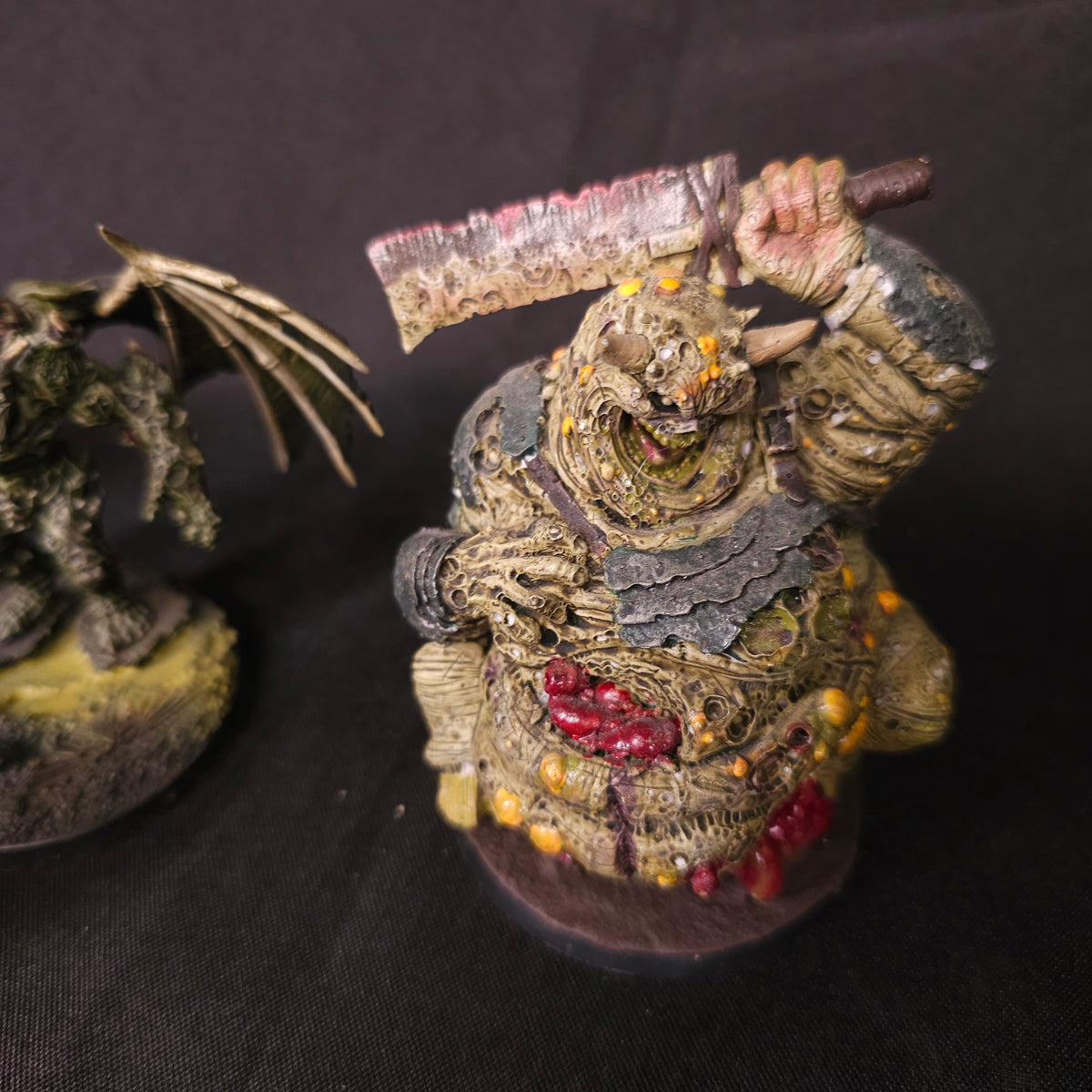 Classic Daemon Princes and Finecast Great Unclean One - photograph 2, alternate view or detail