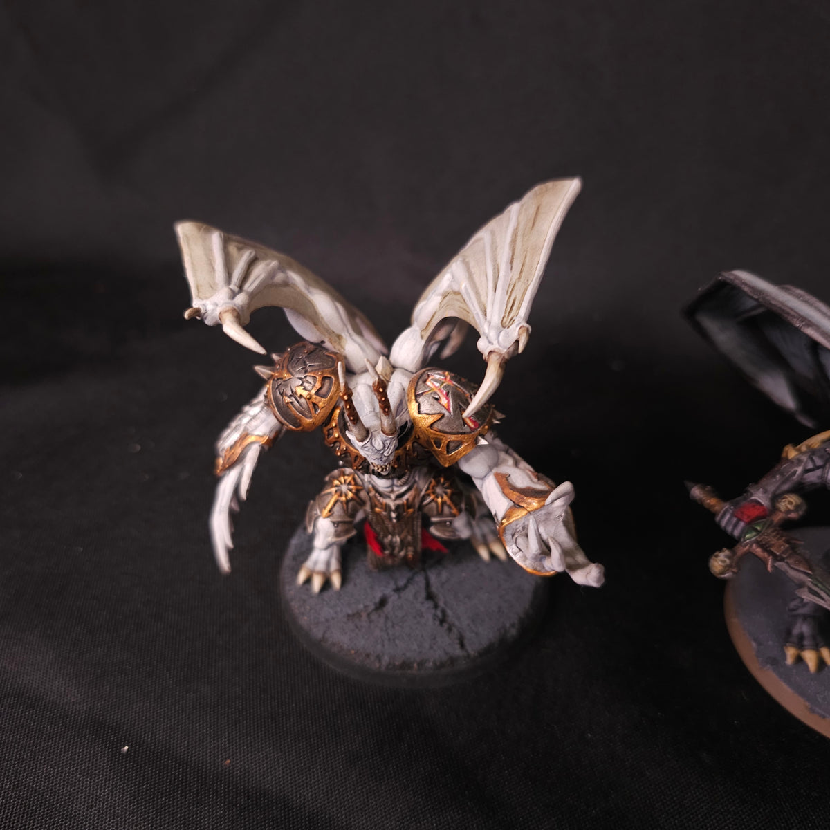 Winged Daemon Princes - Pale and Red - photograph 3, alternate view or detail