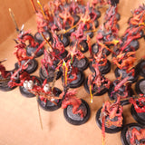 Large Painted Bloodletter Horde - detail view 2