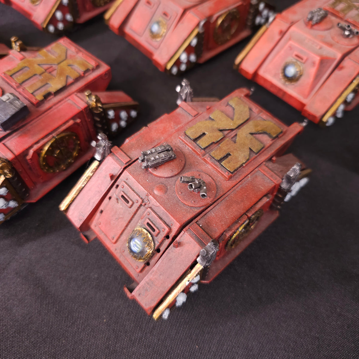 Eight OOP Rhinos with Lee Conversions - detail view 1