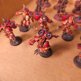 Khorne Themed Raptors and Warp Talons - detail view 2