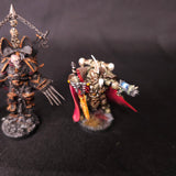 Painted Chaos Marine Characters - detail view 1