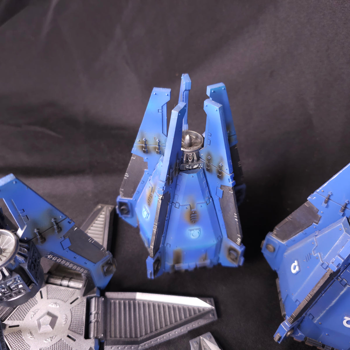 Ultramarines Drop Pod Group, detail view 2