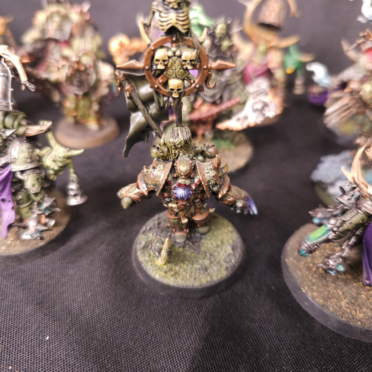 Warhammer 40k - Death Guard - Death Guard Lords and Characters