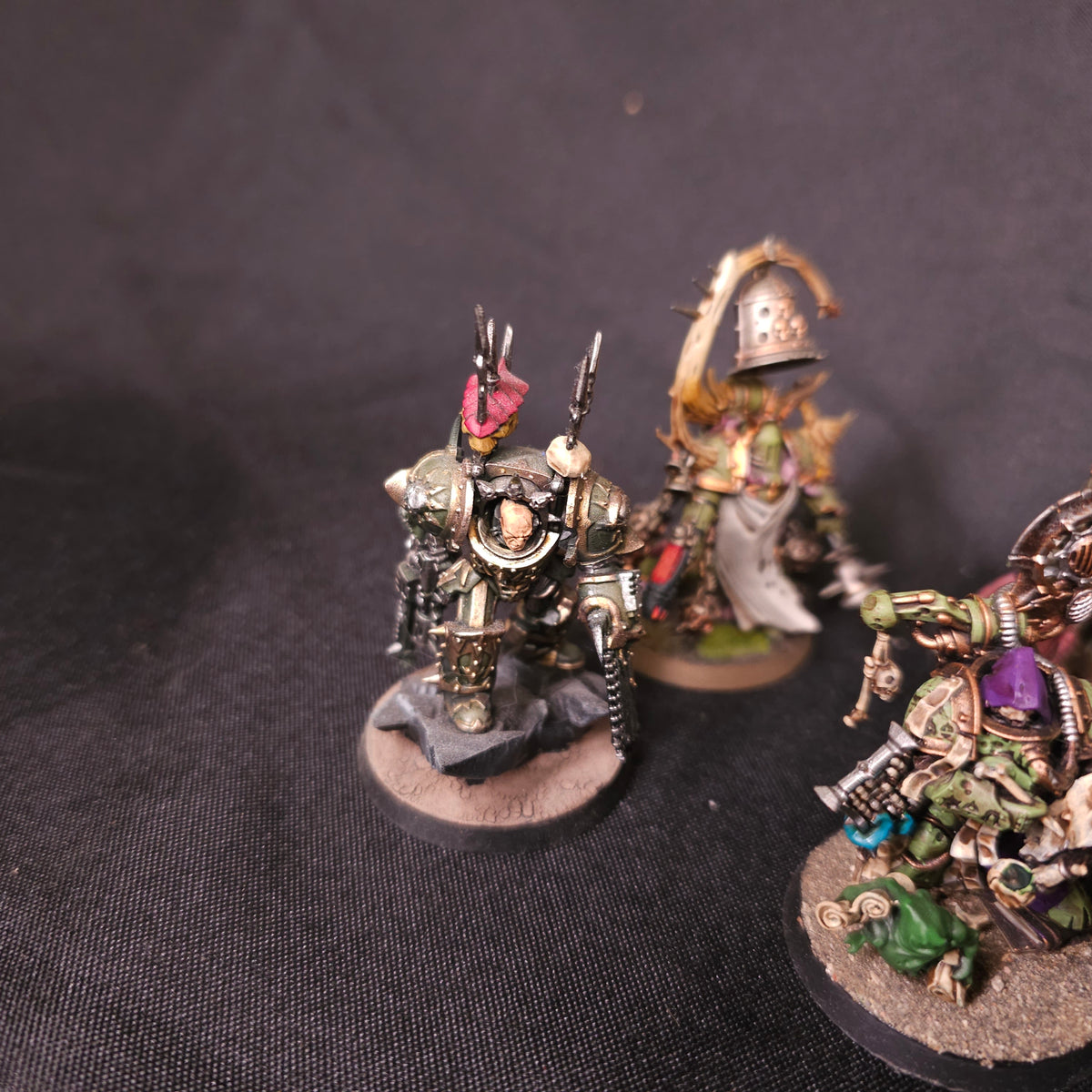 Warhammer 40k - Death Guard - Death Guard Lords and Characters