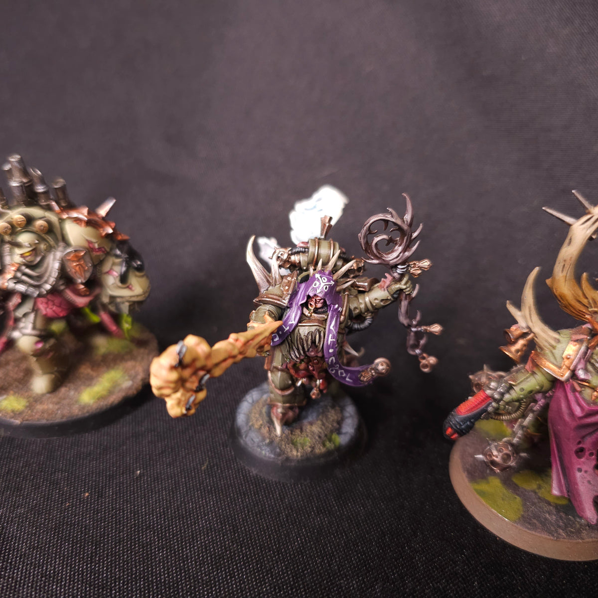 Warhammer 40k - Death Guard - Death Guard Lords and Characters